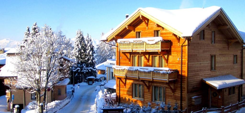 Chalet Balthazar v zimě