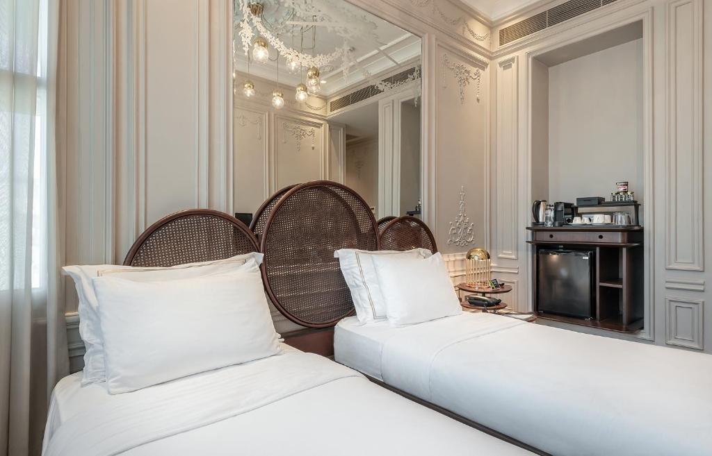 Postel nebo postele na pokoji v ubytování The Stay Bosphorus
