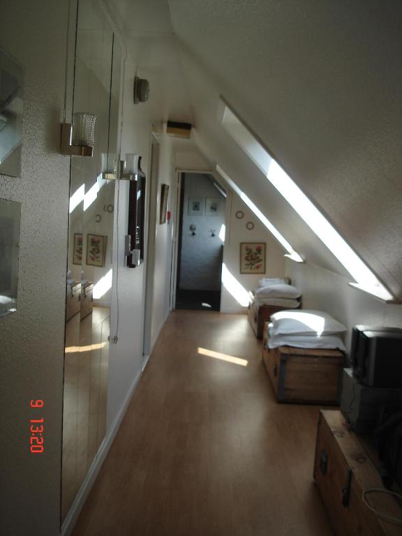Postel nebo postele na pokoji v ubytování Munkebo B&B, Thy