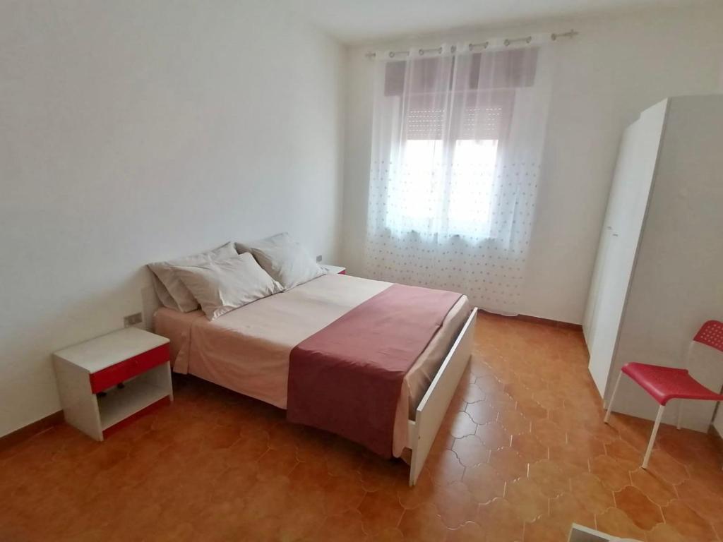 Posteľ alebo postele v izbe v ubytovaní White beach Le Castella