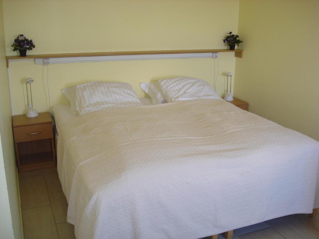 Postel nebo postele na pokoji v ubytování Vinland Guesthouse