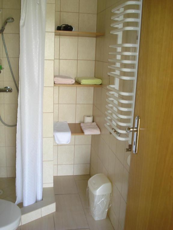 Koupelna v ubytování Vinland Guesthouse