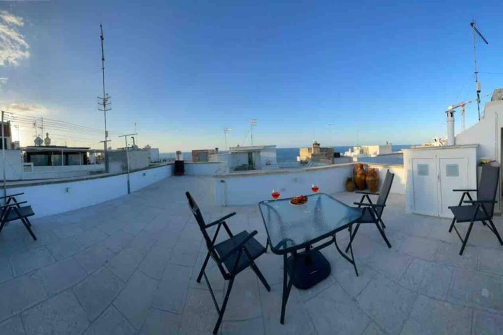 Balkon lub taras w obiekcie Suite San Benedetto, Terrazza vista mare