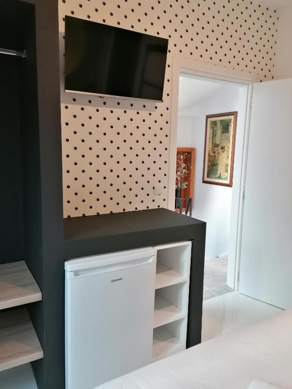 TV a/nebo společenská místnost v ubytování Jz Plus Picasso