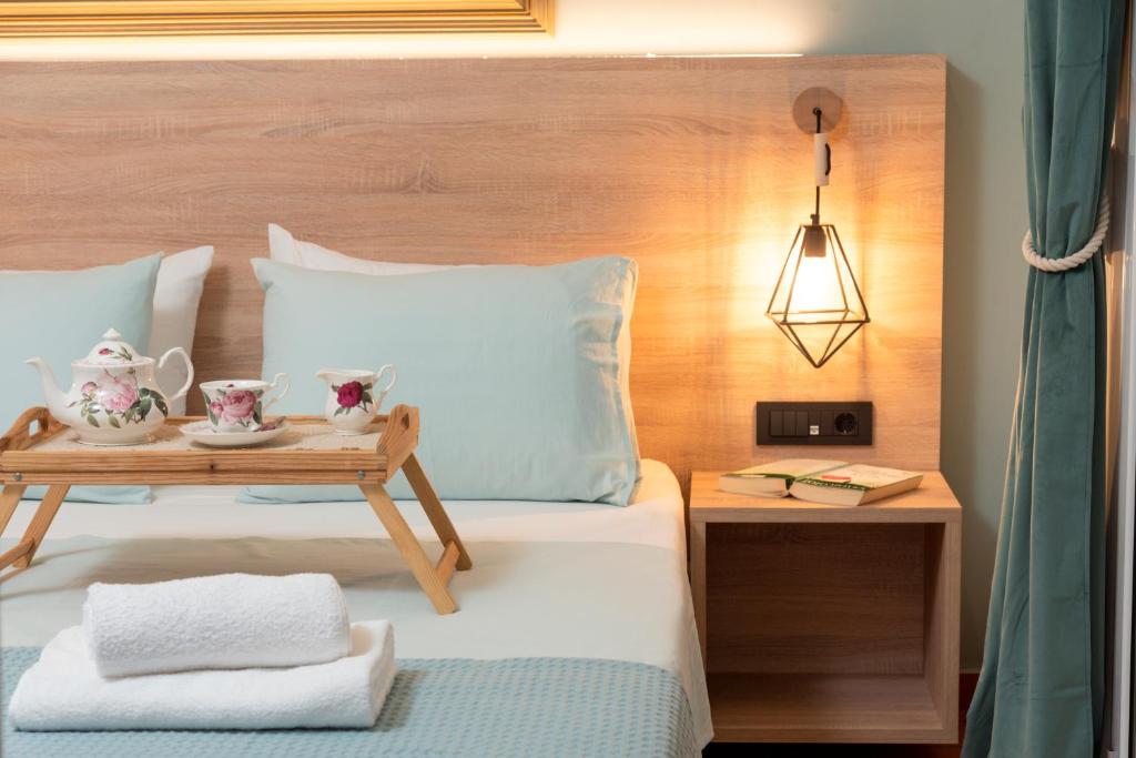 Posteľ alebo postele v izbe v ubytovaní Casa Kaneli Luxury Villa Elounda