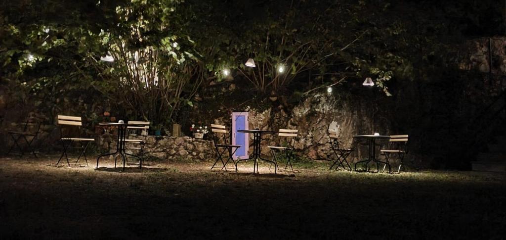 Zahrada ubytování Refugio del Cares