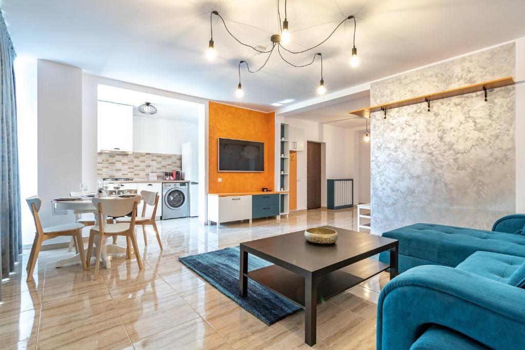 Sabri Apartments - Grand Deluxe De Deux Chambres Avec Balcon