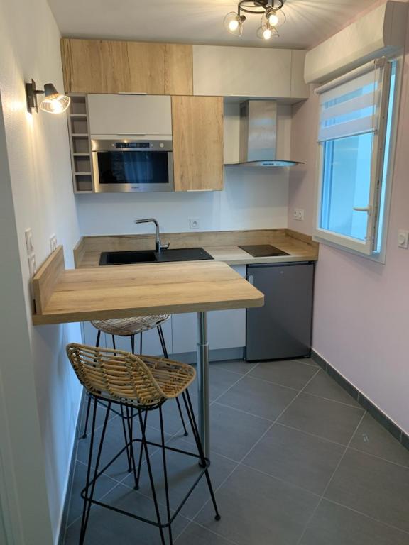 Studio calme et cosy - Appartement Met één Slaapkamer