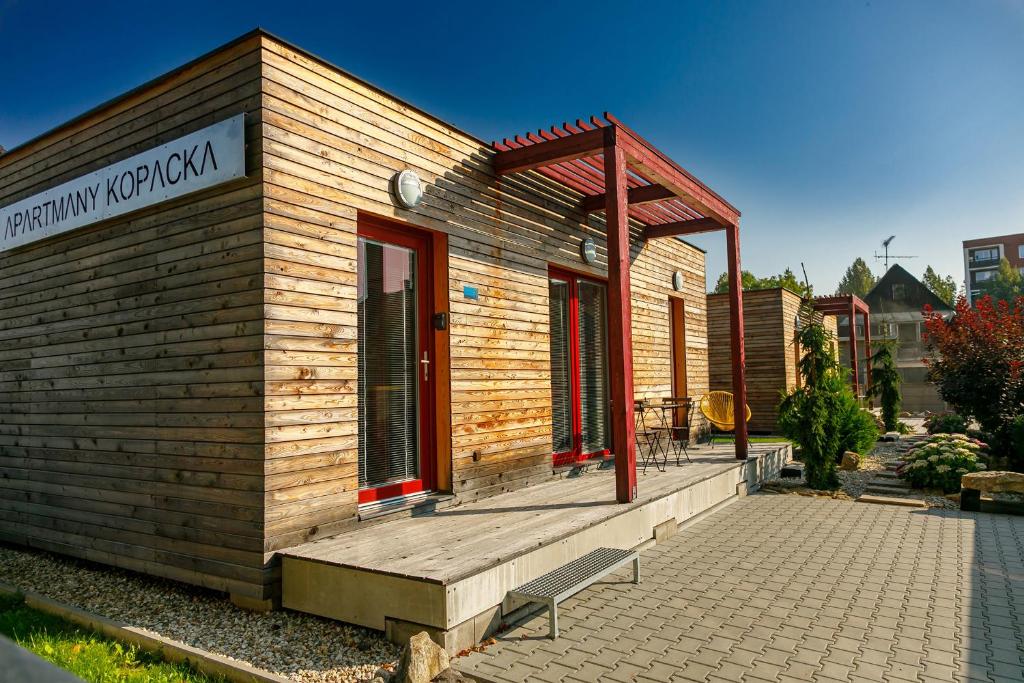 Budova, kde se apartmán nachází