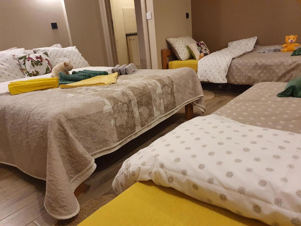 Postel nebo postele na pokoji v ubytování Guest House Jasmin
