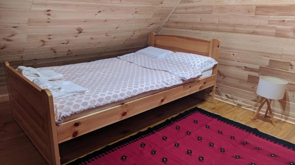 Krevet ili kreveti u jedinici u okviru objekta Livaditsa Kremna