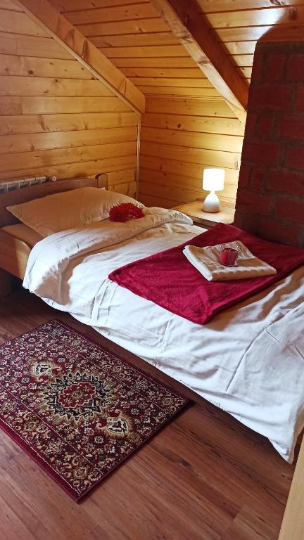 Posteľ alebo postele v izbe v ubytovaní King's Lodge