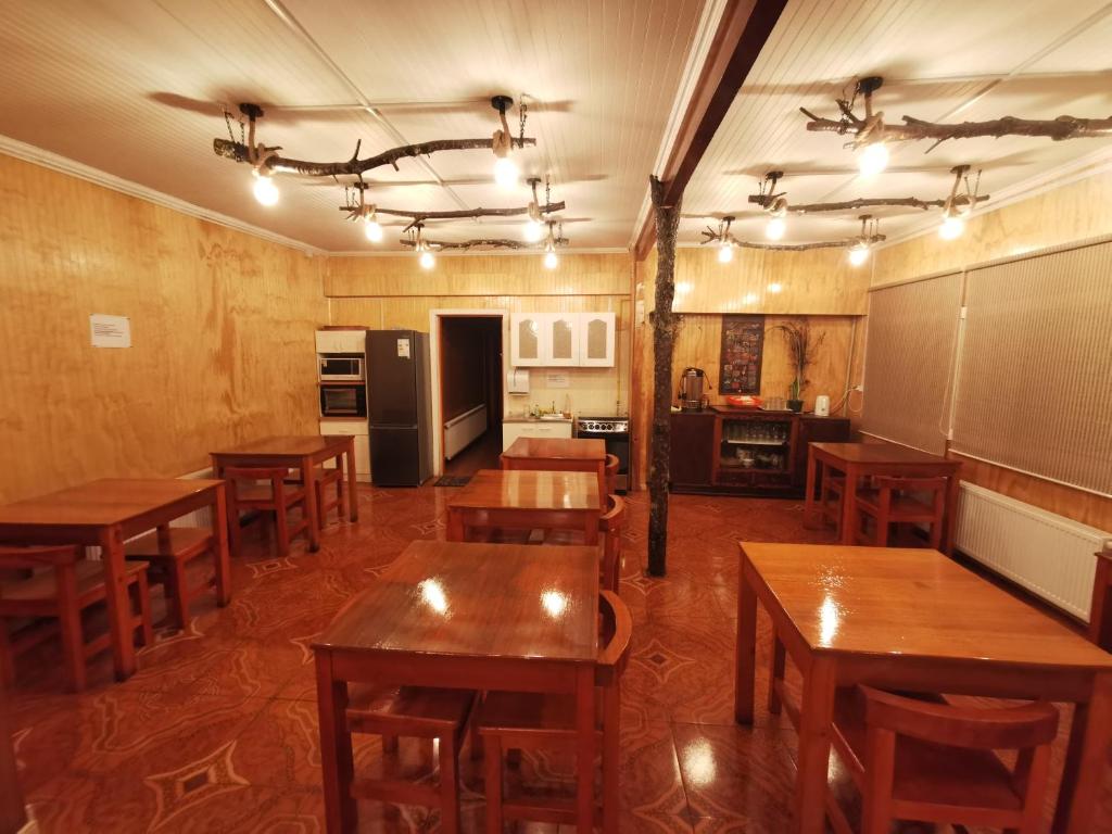 Restoran atau tempat lain untuk makan di Hostal Piedra Santa