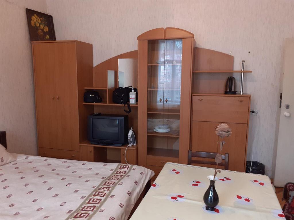Postel nebo postele na pokoji v ubytování ВВ-ХОСТЕЛ