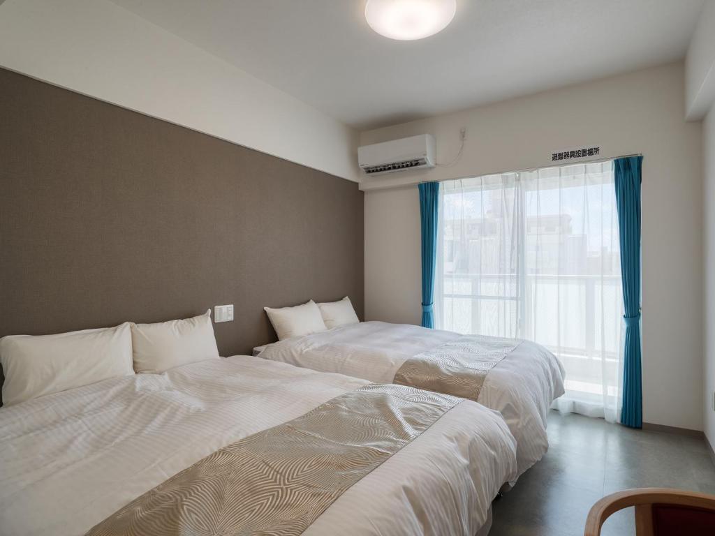 BiBi Hotel NAHA KUME - Tweelingzaal Met Badkamer