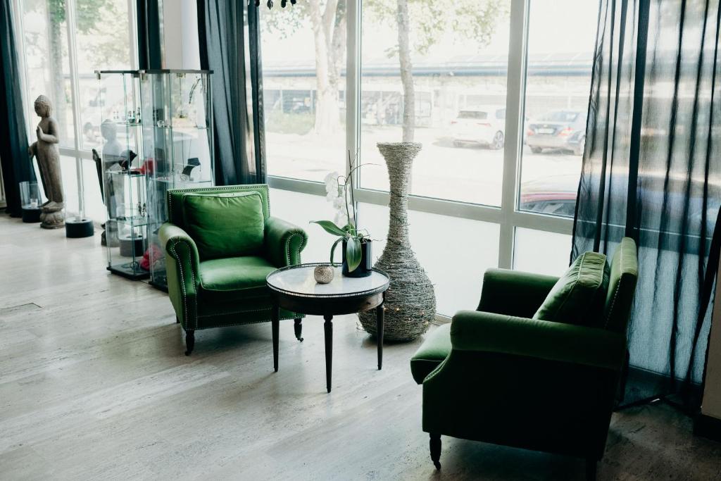 Posezení v ubytování Hotel Crystal