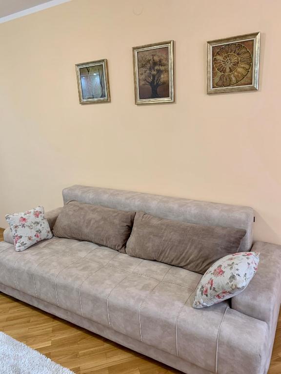 Posezení v ubytování Lastochka.mne apartments