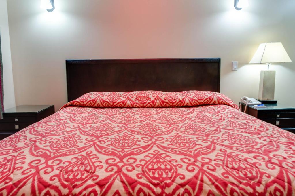 Sky Palm Motel - Orange - Zimmer Mit Kingsize-Bett