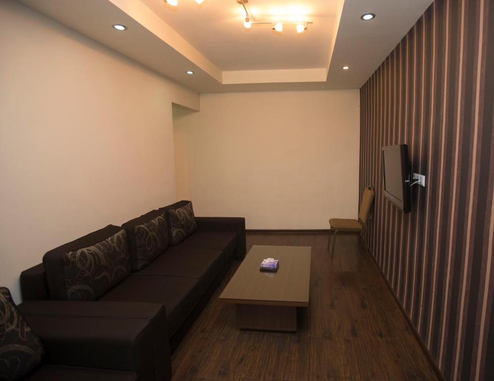 Posezení v ubytování Tsaghkahovit Hotel