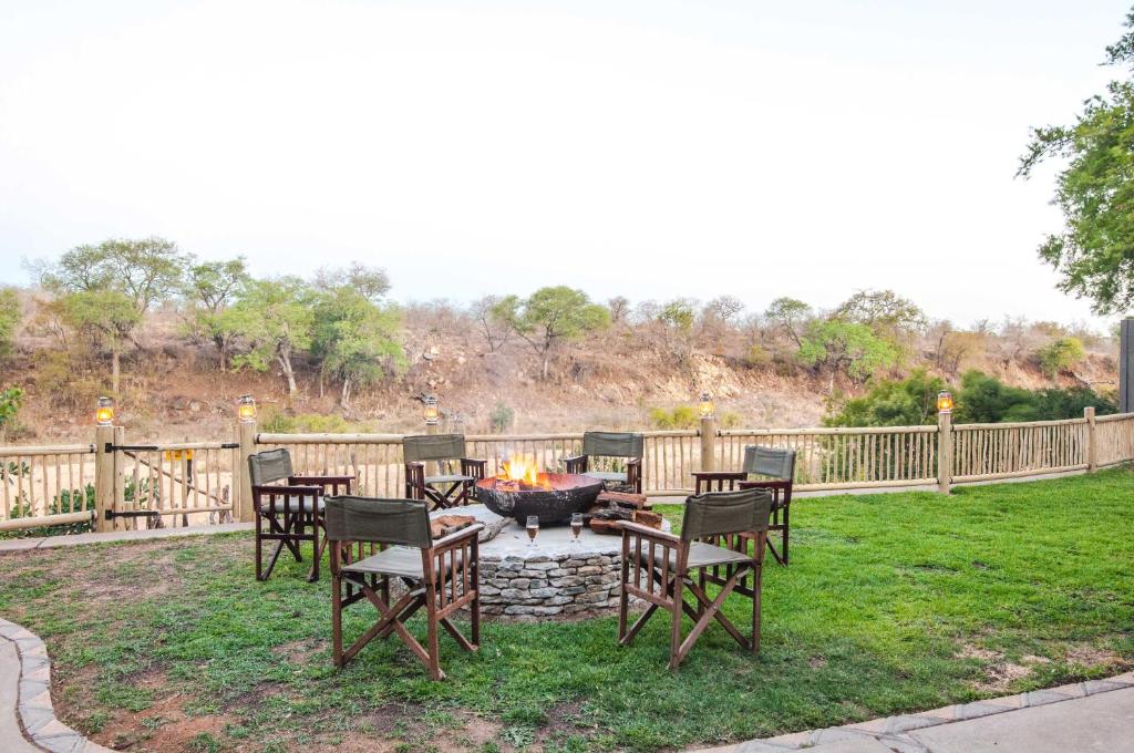 Zahrada ubytování Jock Safari Lodge