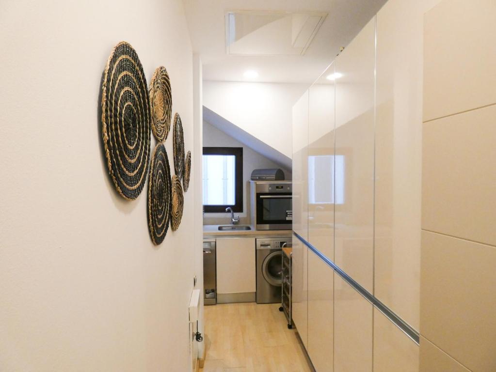Kuchyňa alebo kuchynka v ubytovaní Old City Center Penthouse