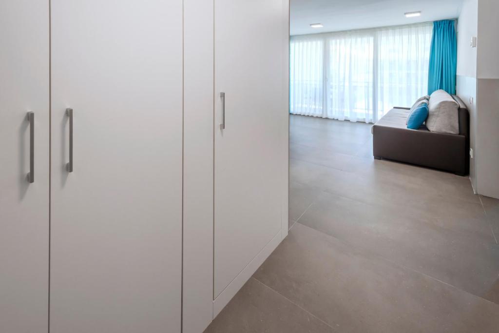 Posteľ alebo postele v izbe v ubytovaní Rentalmar Salou Playa Family Suites & Pool