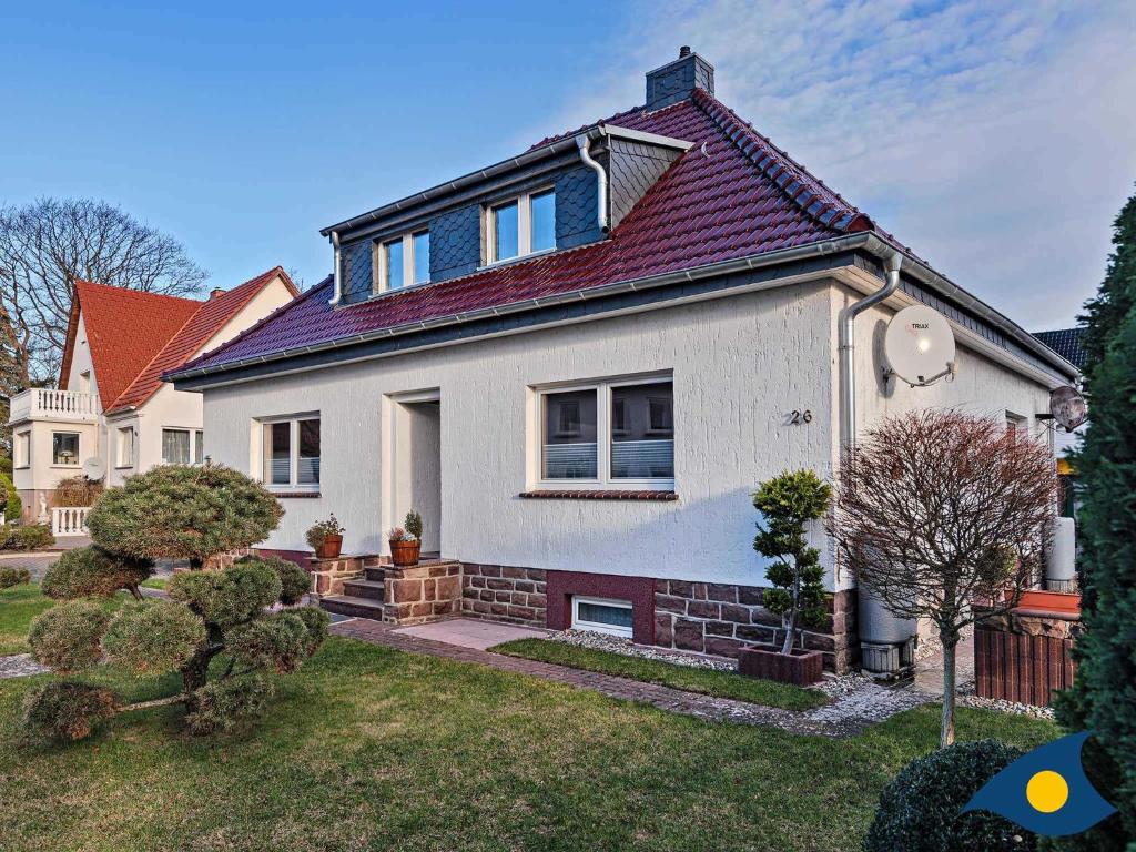 Zahrada ubytování Haus Moewe Whg 01