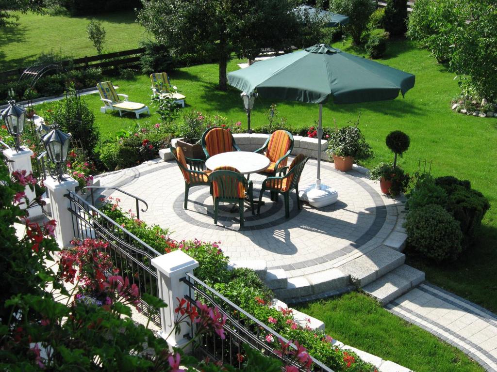 Zahrada ubytování Pension Seeblick