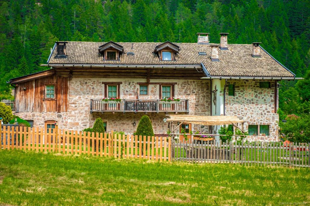 Budova, kde se bed and breakfast nachází