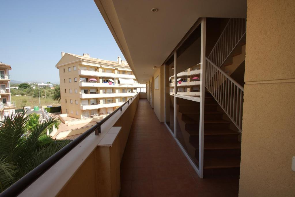 Balkón alebo terasa v ubytovaní Appartement Estrella