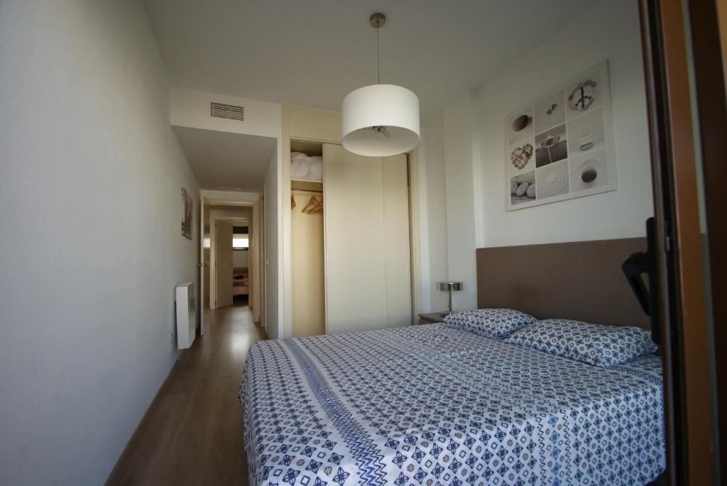 Posteľ alebo postele v izbe v ubytovaní Appartement Estrella