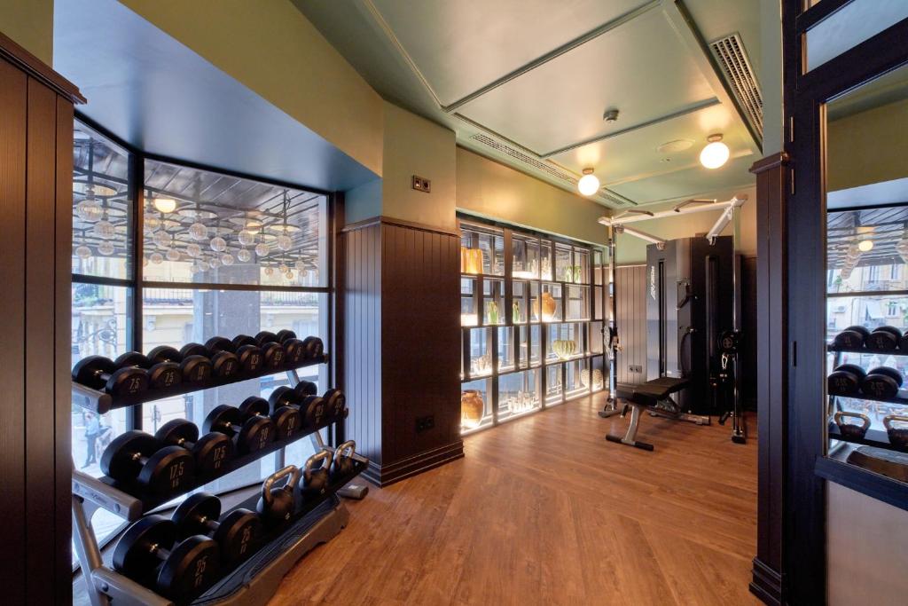 Fitness centrum a/nebo fitness zařízení v ubytování Only YOU Hotel Valencia