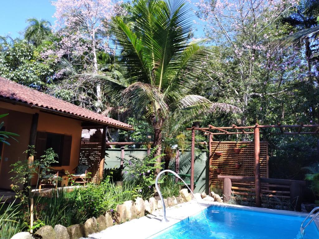 Bazén v ubytování Pousada da Terra Paraty nebo v jeho okolí