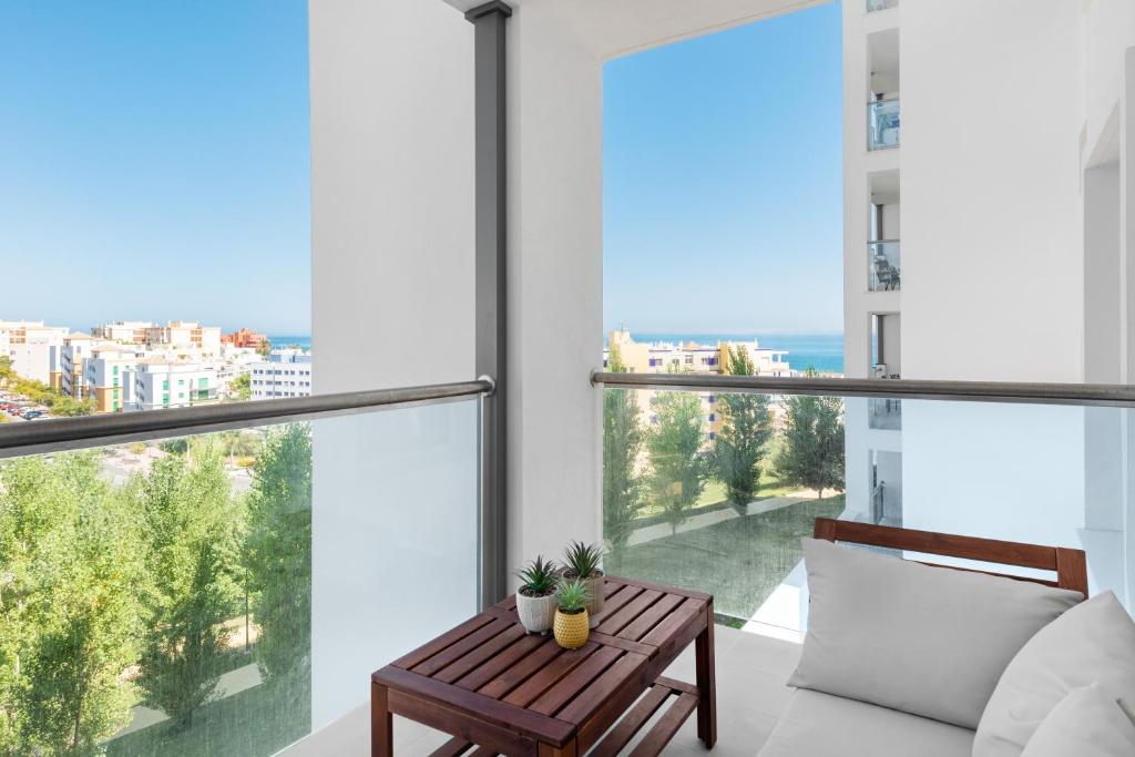 Un balcon sau o terasă la Escape to Estepona
