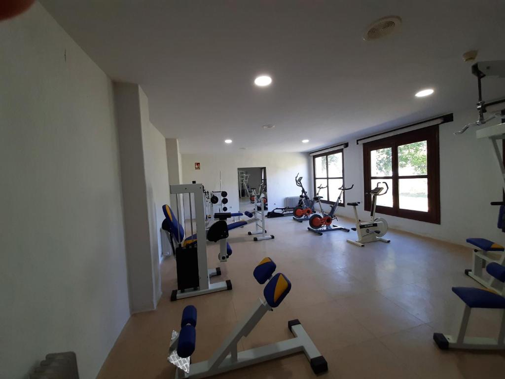 Fitness centrum a/nebo fitness zařízení v ubytování Hotel Apartamento Nueva Alcazaba