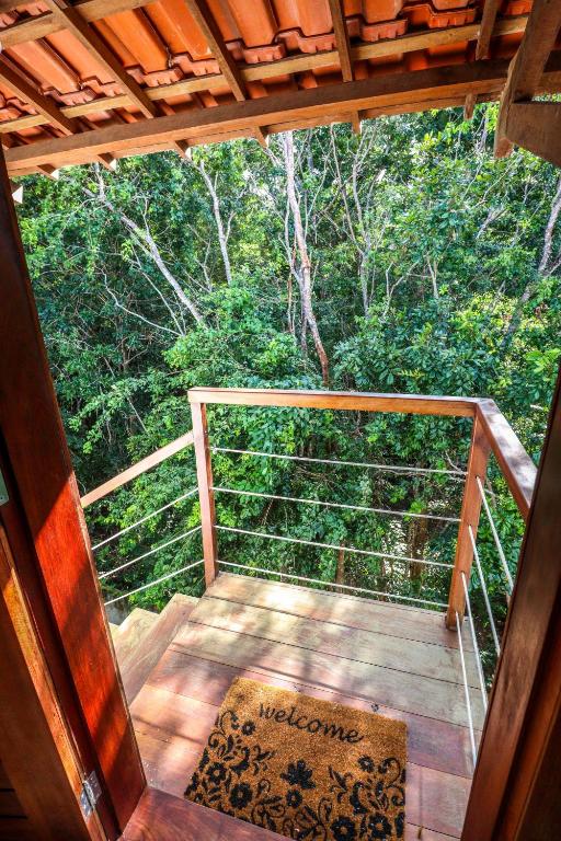 Balkón nebo terasa v ubytování Pipa Surf Yoga Apartamento e Suítes com cozinha completa