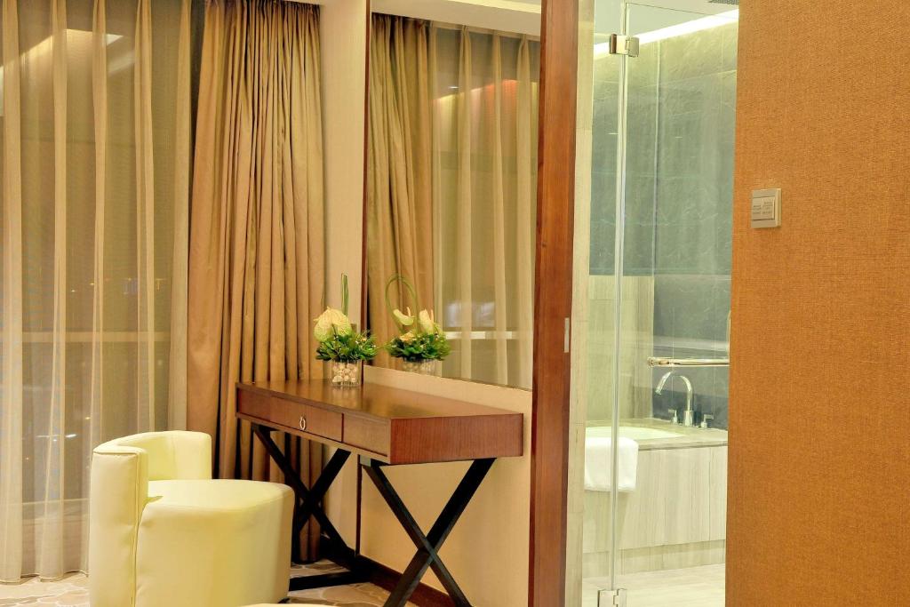 Koupelna v ubytování Radisson Blu Hotel Liuzhou