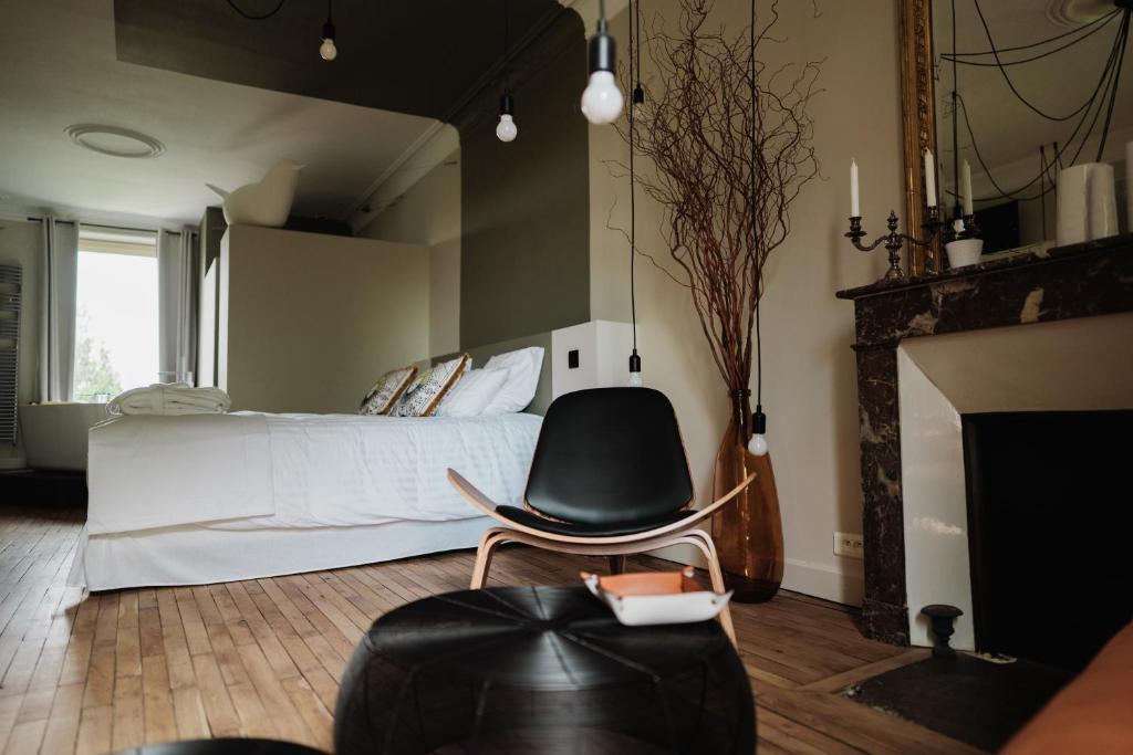 Posezení v ubytování Maison Durieux