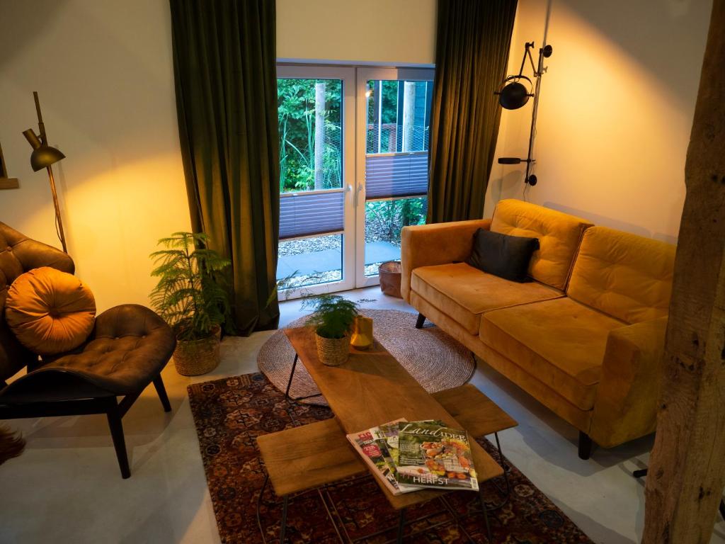 Posezení v ubytování Lagom bed and breakfast