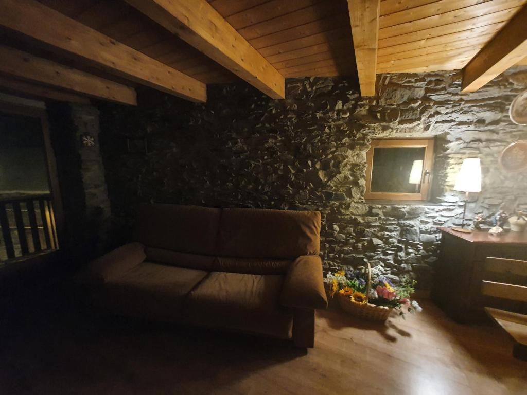 Posezení v ubytování Casa Garrabet