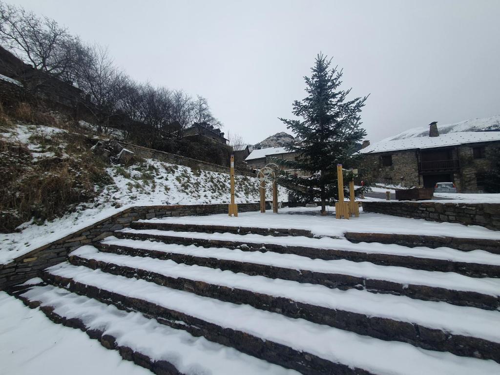 Casa Garrabet v zimě