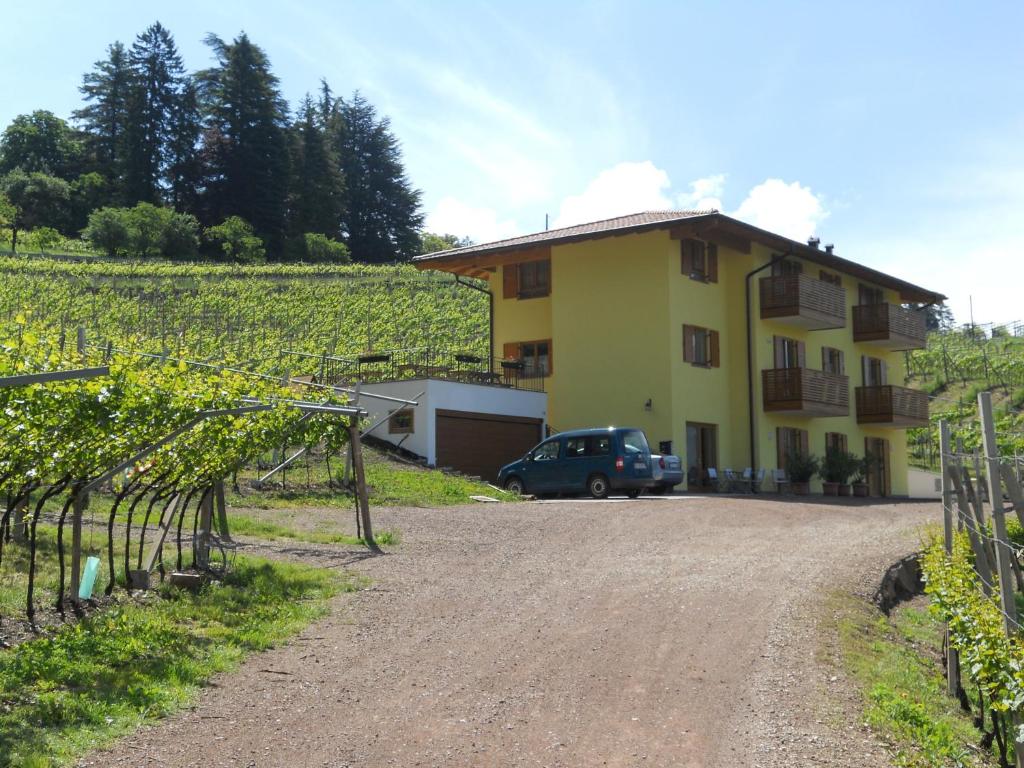 Budova, kde se bed and breakfast nachází
