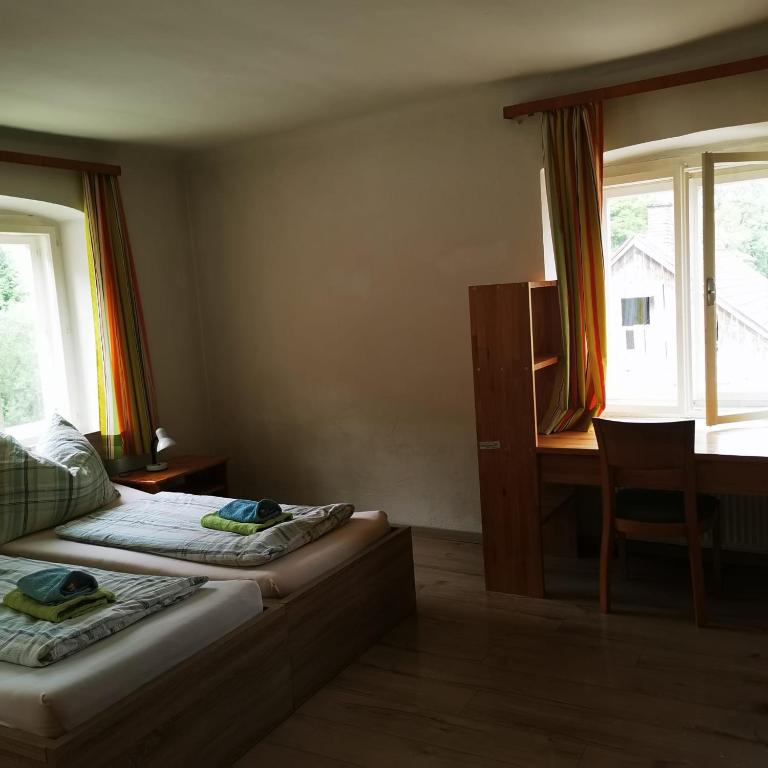 Posezení v ubytování Amtmannhaus Ferienunterkunft