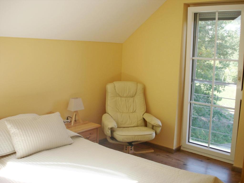 Posezení v ubytování Ferienwohnung Anna