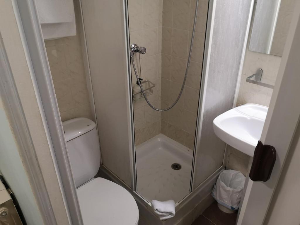 Kúpeľňa v ubytovaní Hostal Lesseps