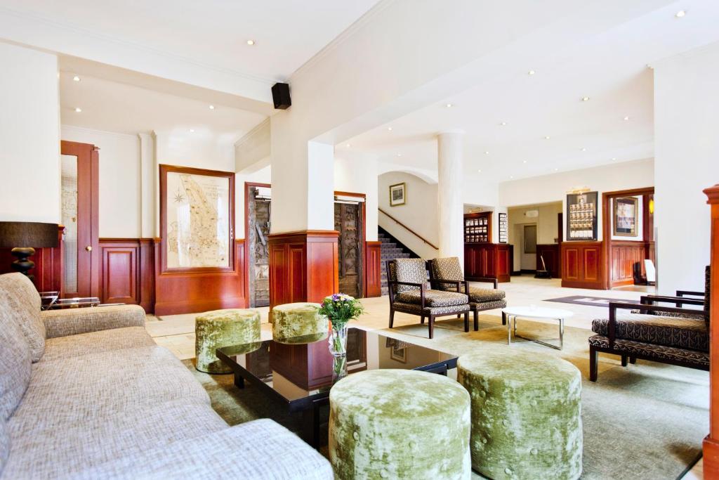 Posezení v ubytování Elite Stadshotellet Karlstad, Hotel & Spa