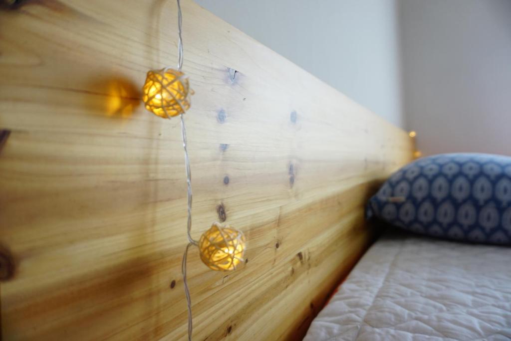 Postel nebo postele na pokoji v ubytování Tong Stay