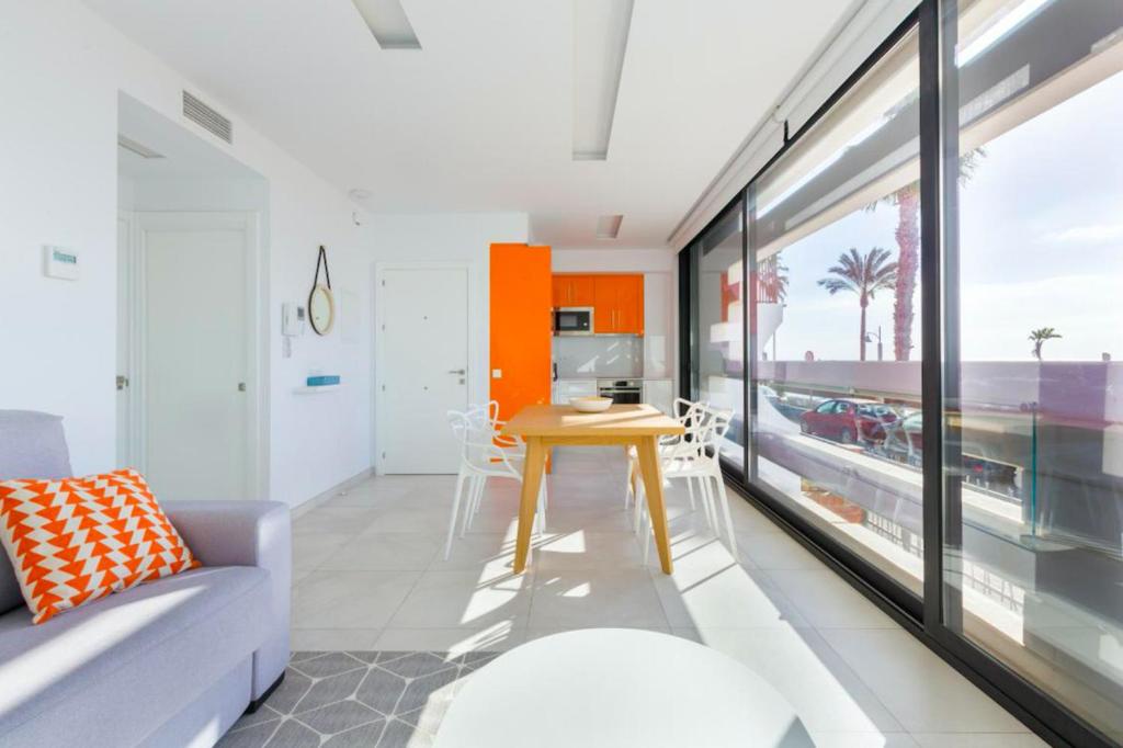 Posedenie v ubytovaní Seafront Boutique CalaBeach Rincón de la Victoria