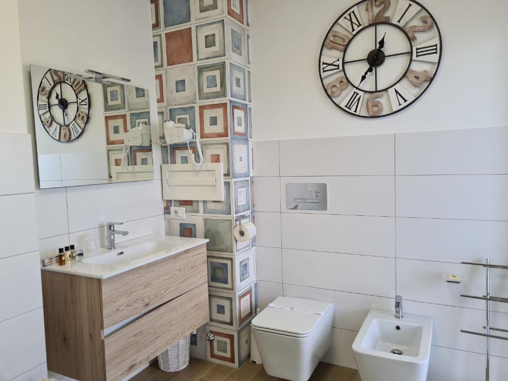 Kúpeľňa v ubytovaní Le Dimore del Gufo B&B and Apartments Suite