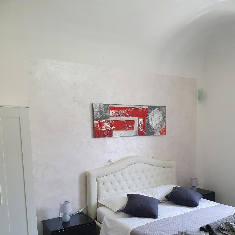 Postel nebo postele na pokoji v ubytování rooms cris